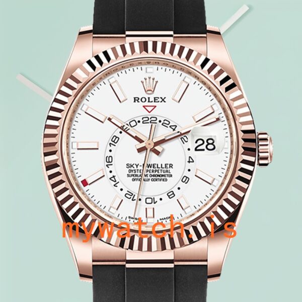 Rolex Sky-Dweller 42mm Mens m326235-0004 White Dial Stainless Steel: A Masterpiece of Horology