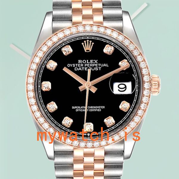 Rolex Day-Date Mens m118139-0092 36mm Silver Jubilee Dial Silver-tone: A Timeless Masterpiece