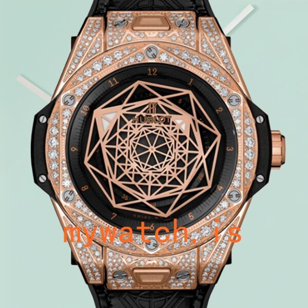 Hublot Big Bang 45mm 415.OX.1118.VR.1704.MXM17 Men Leather Strap: A Masterpiece of Luxury and Precision