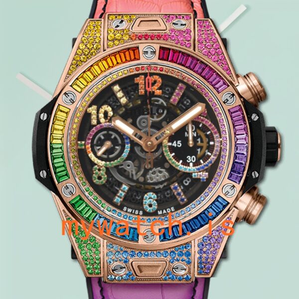 Hublot Big Bang Men 44mm 411.OX.9910.LR.0999 Diamond Bezel: A Masterpiece of Luxury and Precision