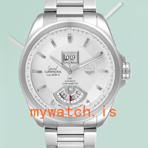 Tag Heuer Carrera 43mm WAV5112.BA0901 Men's White Dial: A Timeless Masterpiece