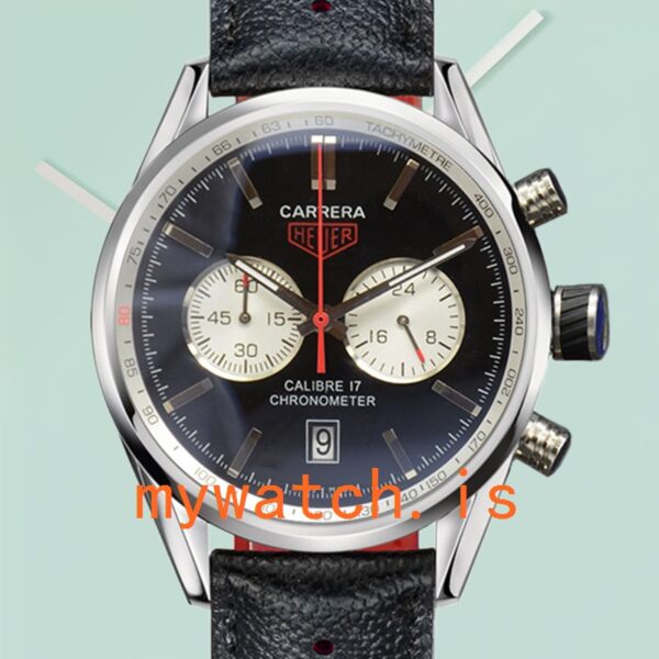 Tag Heuer Carrera 43mm Men CV2119-001 Quartz: Genuine vs. Replica