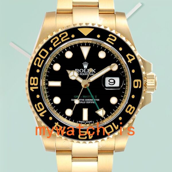Rolex GMT-Master Men's 40mm 116718-LN-78208 Oyster Bracelet: Genuine vs. Replica