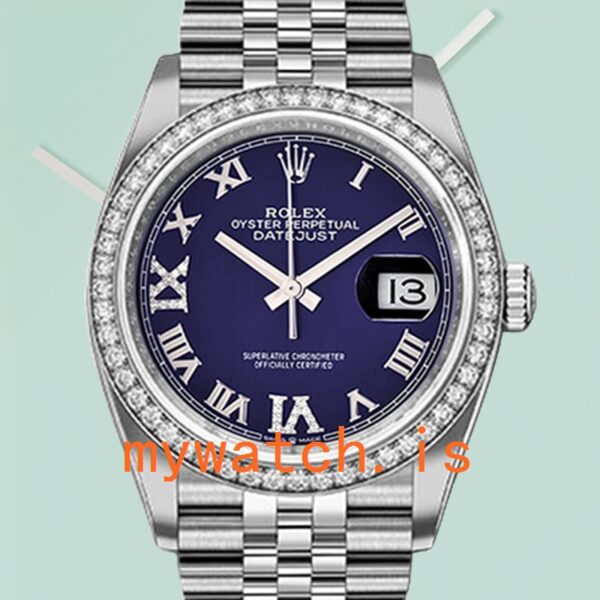 Rolex Datejust Ladies m126284rbr-0013 36mm Automatic: Authentic vs. Replica