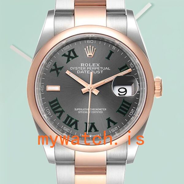 Rolex Datejust m126201-003 Mens 36mm Grey Dial: Genuine vs. Replica
