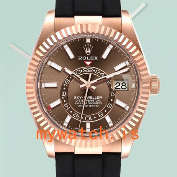 Rolex Sky-Dweller 42mm m326235-0005 Mens Brown Dial: A Masterpiece of Horology