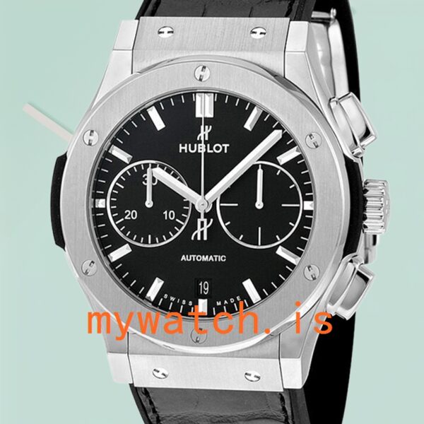 Hublot Classic Fusion 521.NX.1171.LR 42mm Mens Leather Strap Automatic/Quartz: A Timeless Masterpiece