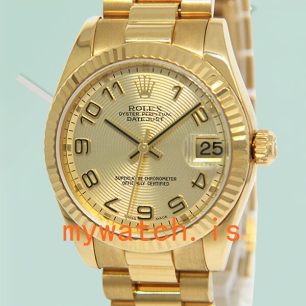 Rolex Datejust 178278 Mens 31mm Gold-tone: A Timeless Classic