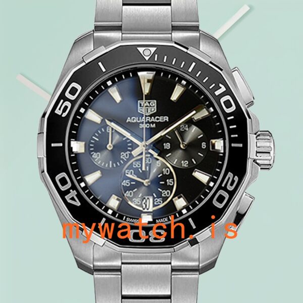 Tag Heuer Carrera Men CAY111A.BA0927 43mm Silver-tone Bracelet: A Timeless Masterpiece