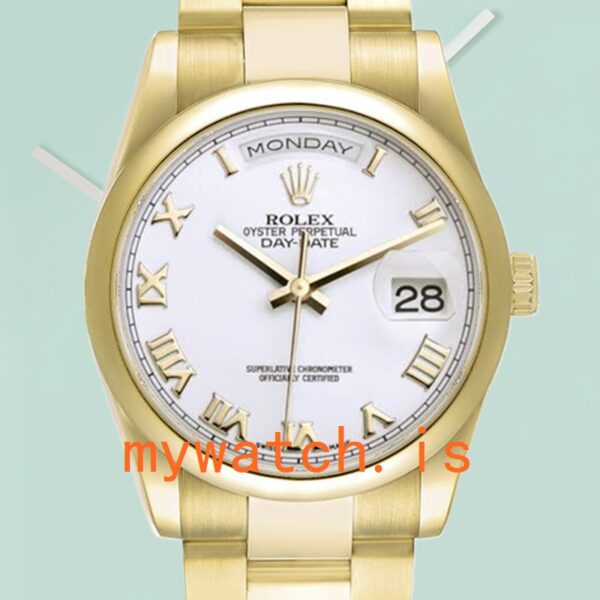 Rolex Day-Date 36mm Mens m128238-0069 Gold-tone: A Symbol of Prestige and Precision
