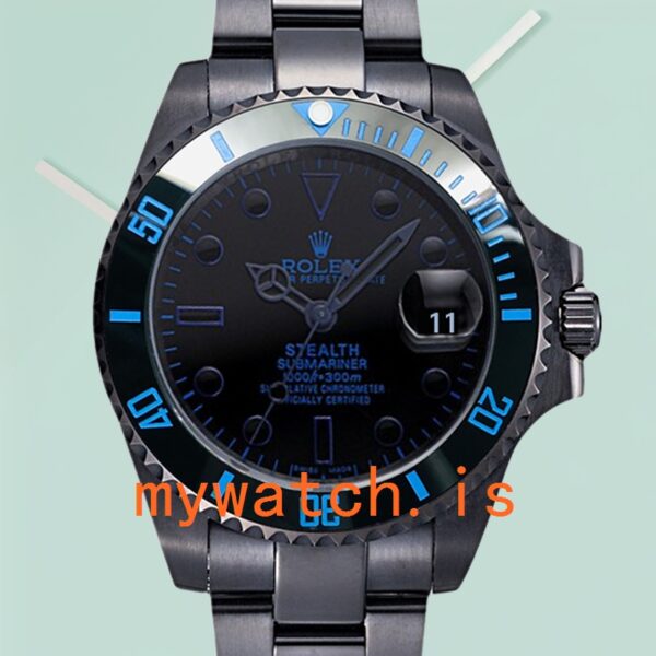 Rolex Submariner Men's 40mm BLSTEALTH Automatic Black Dial: A Timeless Masterpiece
