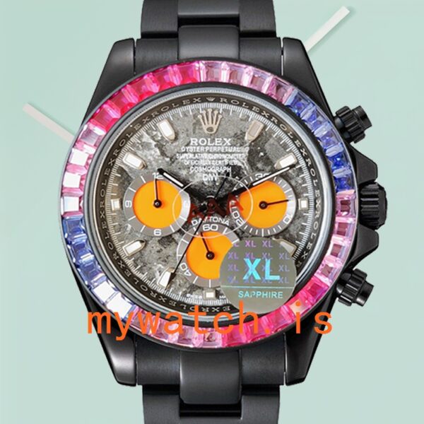 Rolex Daytona Mens DIW 40mm Black-tone: A Timeless Masterpiece